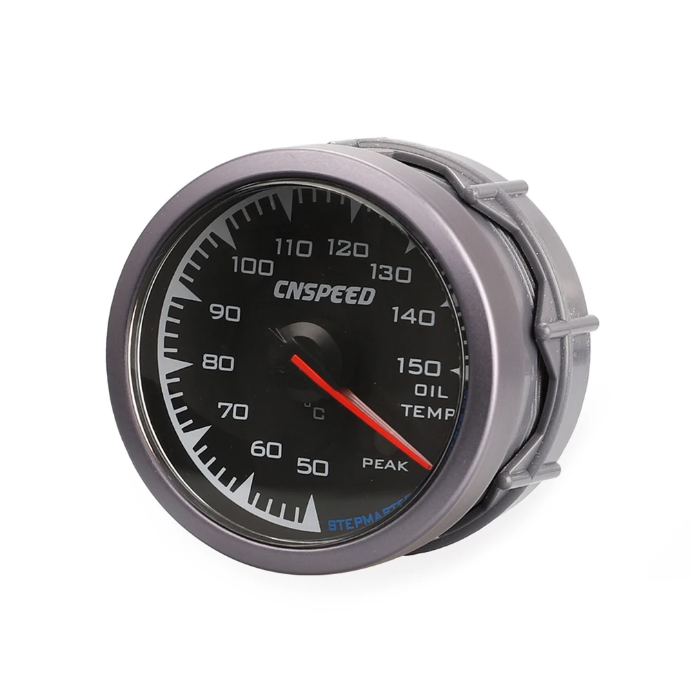 CNSPEED 60 мм 7 видов цветов LED 12 в датчик температуры масла измеритель 50 150 для honda