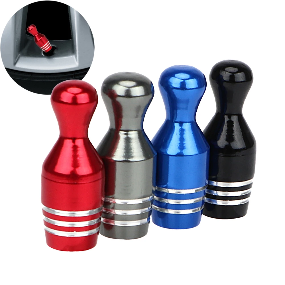 4Pcs/Set Car Tire Valve Caps Wheel Tyre Caps For BMW Mercedes AUDI VW