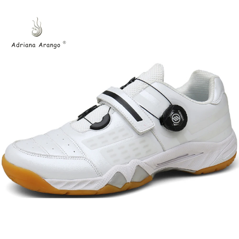 

Adriana 2019 Badminton Shoes for Men 3 Color Multi-Accelerate Sneakers TPU Support Sports Athletic Anti-Slippery Tennis Sneakers