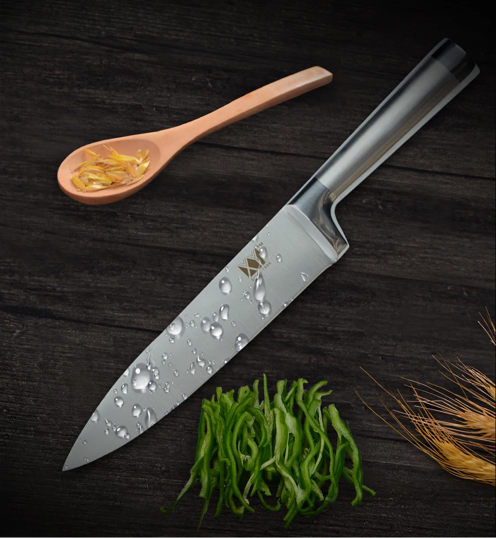 XYj кухонный нож из нержавеющей стали в японском стиле, нож для очистки овощей Santoku, нож для нарезки хлеба и шеф-повара, нож для приготовления пищи из высокоуглеродистой стали