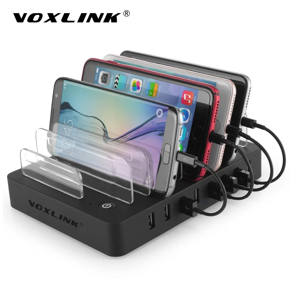 imágenes para VOXLINK USB Estación de Carga Del Muelle, Universal $ number Puertos Multi Cargador de Escritorio USB con Soporte para iPhone 7 Plus ipad Samsung S7 Borde imágenes para VOXLINK USB Estación de Carga Del Muelle, Universal $ number Puertos Multi Cargador de Escritorio USB con Soporte para iPhone 7 Plus ipad Samsung S7 Borde