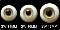 BJD Eye Eyeball 18 мм Высокое качество SD коричневые глаза аксессуары для куклы «сделай сам» Детская игрушка