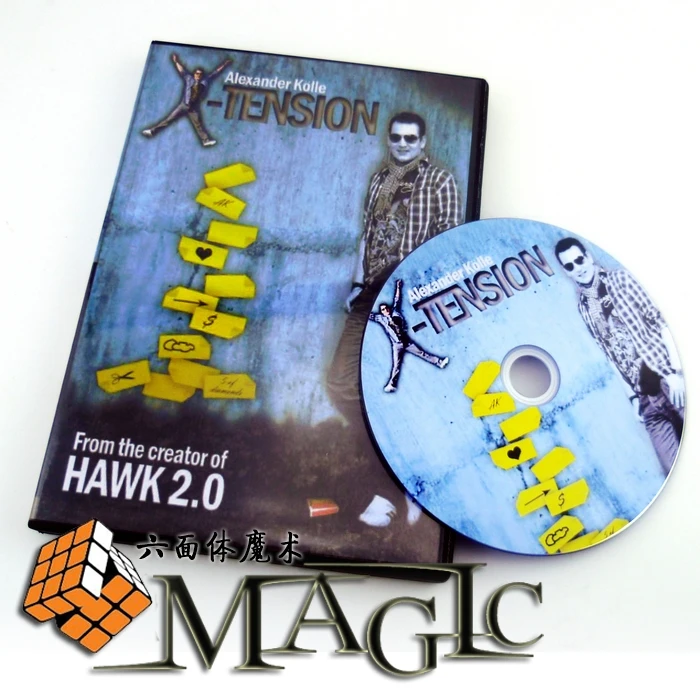 

Xtension by Alexander Kolle close-up card magic product / freeshipping / wholesale