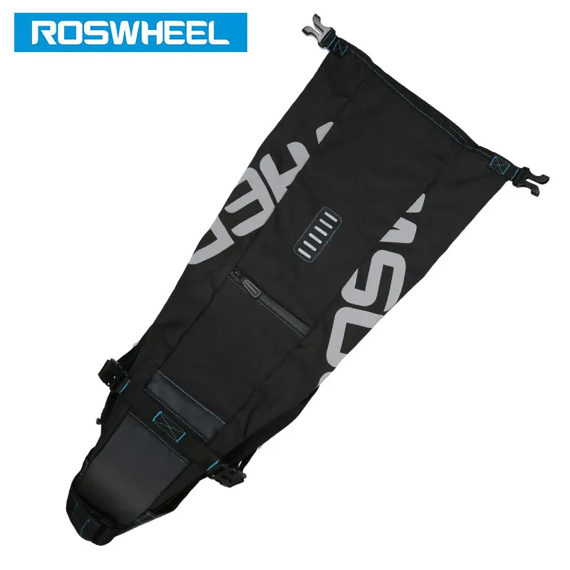 Flash Deal ROSWHEEL 131414 Bicycle Seatpost Bag Bike Saddle Seat Storage Pannier Cycling MTB Road Rear Pack Water tight Extendable 8L 10L 5 Flash Deal ROSWHEEL 131414 Bicycle Seatpost Bag Bike Saddle Seat Storage Pannier Cycling MTB Road Rear Pack Water tight Extendable 8L 10L 5