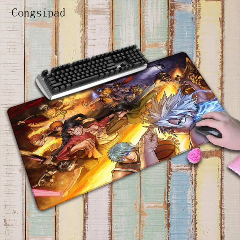 Коврик для мыши Congsipad моющийся 90x40 см XXL большой запорный край коврик геймер
