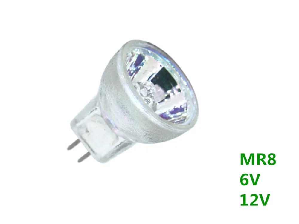 Long Life MR8 Halogen Light Bulbs 12V Lamp 5w or 10w or 20w Small Halogen 