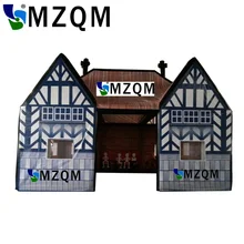 MZQM Гигантский Размер 8*5 м надувной бар палатка, надувной Паб Бар, надувные ирландский паб