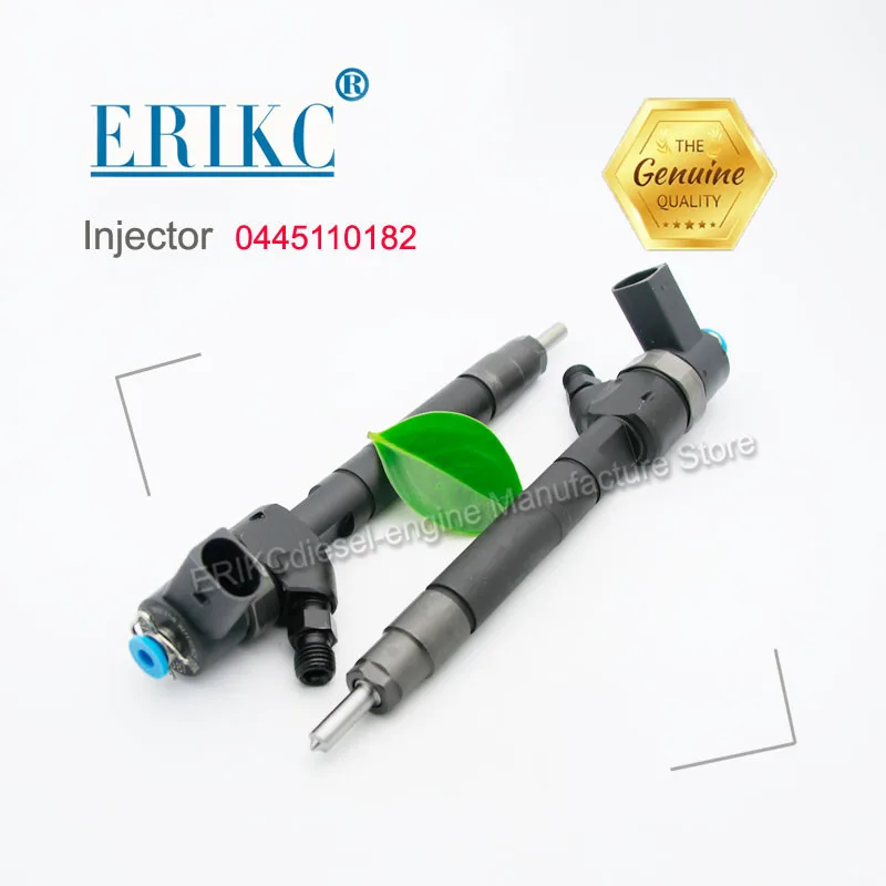 

ERIKC nozzle injector 0445110182 diesel common rail injector assembly 0 445 110 182 fuel diesel injectors 0445 110 182