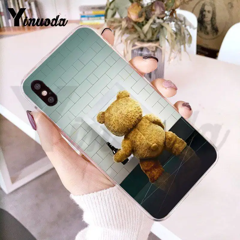 Чехол для телефона Yinuoda с изображением медведя из фильма Поцелуй Мой ягодиц