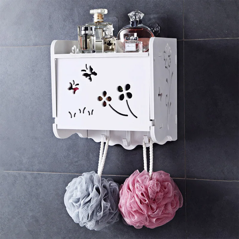 GUNOT портативный держатель для туалетной бумаги многофункциональный ящик для хранения для ванной комнаты настенный гигиенический диспенсер для бумаги аксессуары для ванной комнаты