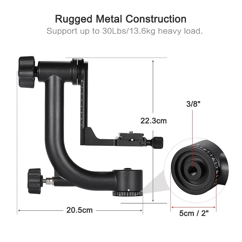 Panoramic Gimbal Tripod tray  3