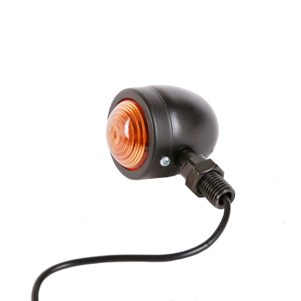 12V Bullet Turn Signal Indicator Lights Lamp Fit for Harley 4