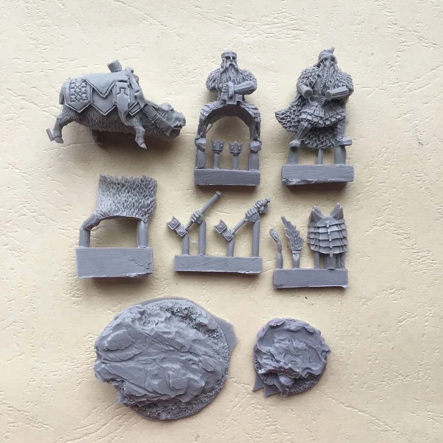 

Dain Ironfoot: Lord of the Iron Hills - Resin model bits