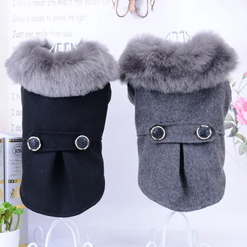 

New windproof winter pet dog coat dog winter clothes winter pet dog clothes super warm and soft cotton padded Christmas
