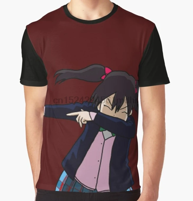 All Over Print T-Shirt Men Funy tshirt Nico Yazawa Dabbing Short Sleeve O-Neck Graphic Tops Tee women t shirt | Мужская одежда