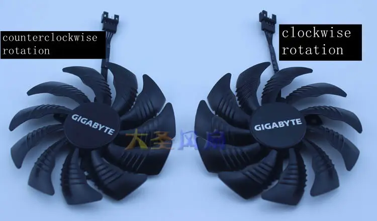 T129215SU 88mm for GIGABYTE GTX1050 Ti 1060 1070 Ti 1080 RX 470 480 570 580 Fan PLD09210S12HH Fan G1 Graphics Card Cooling Fan