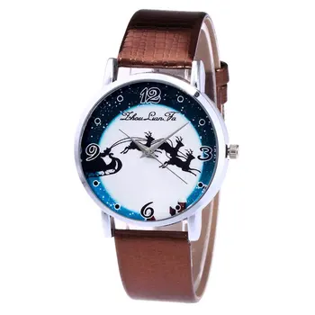 

Fashion Creative Watches Women Men Quartz Watch 2018 Unique Dial Design Lovers' Watch PU Leather Wristwatches Clock 2018 New