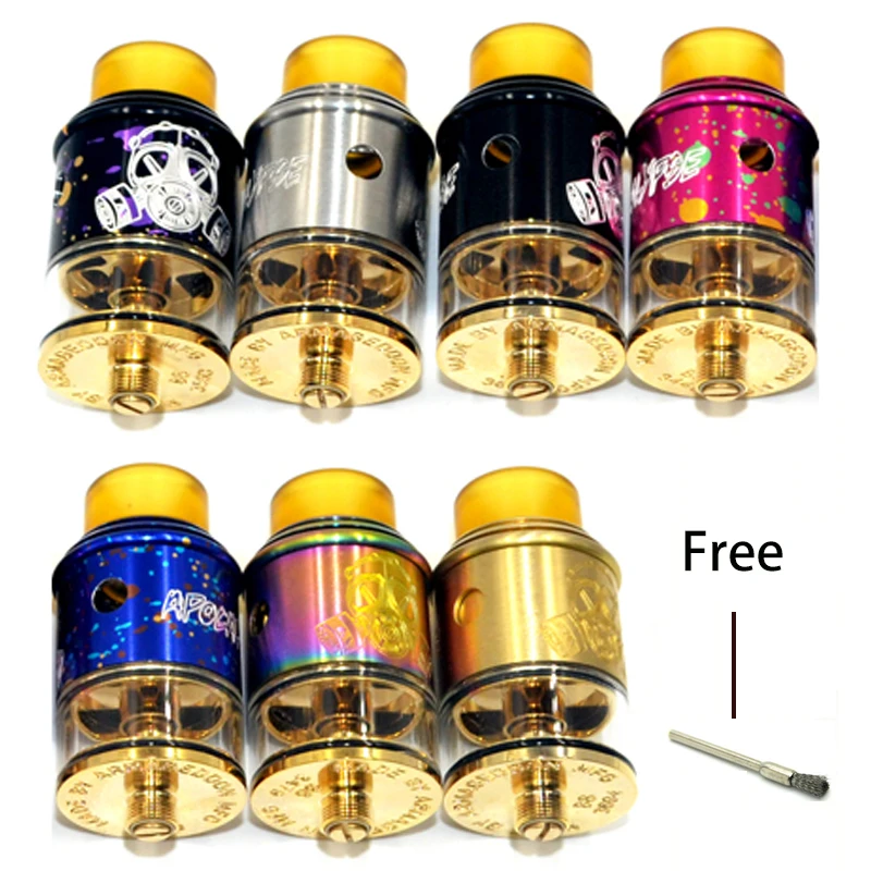 

Apocalypse GEN 2 RDTA TANK electronic cigarette mods rebuildable dripping atomizer for 510 vape Pen tank RDA rta e cigarette