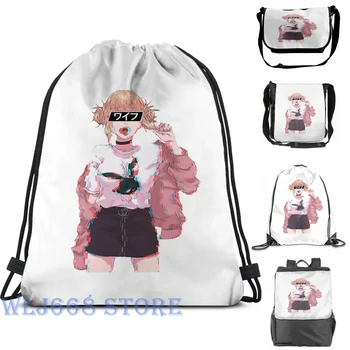 

Funny graphic print shoulder Bags women Toga Himiko the crazy waifu v2 Single shoulder backpack travel for men Gym Bag