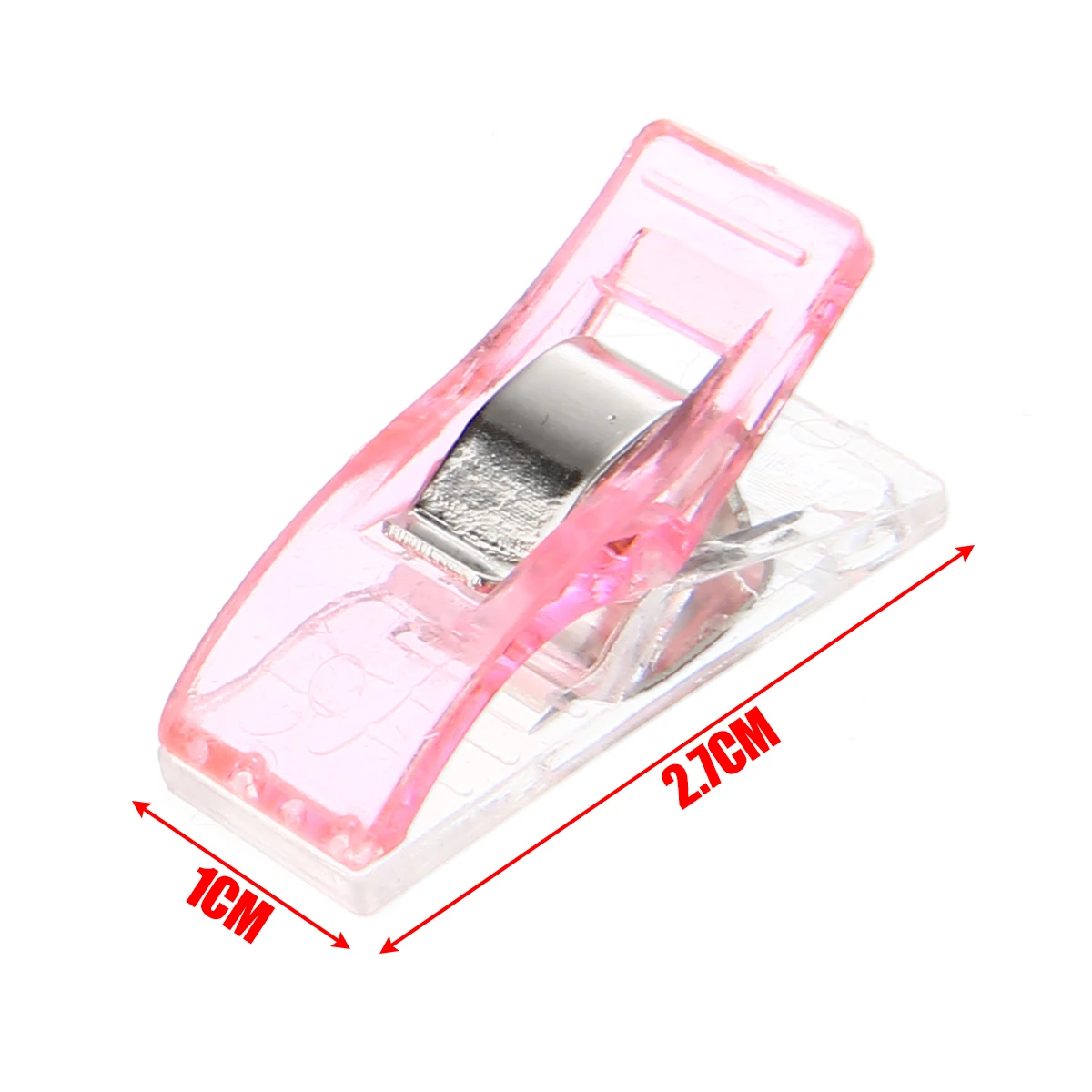 100pcs Plastic Sewing Clips Cloth Holding Multicolored DIY Carft Accessories Garment Clips Home Office Supply