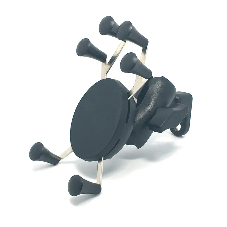 Jadkinsta руль мотоцикла зеркало заднего вида крепление рельса X-Grip для Gopro мобильного телефона смартфон держатель для iPhone 7 7+ 6s Ram крепления