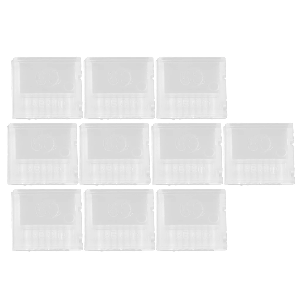 10pcs Lithium Battery Balance Lead Wire Head Protector AB Buckle Clip 2-6S RC Model Aircraft Parts