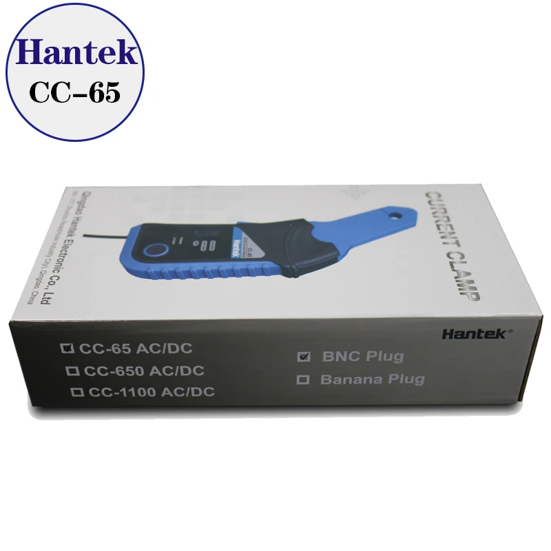 Hantek CC-65 AC/DC мультиметр токовые клещи с BNC разъем CC65