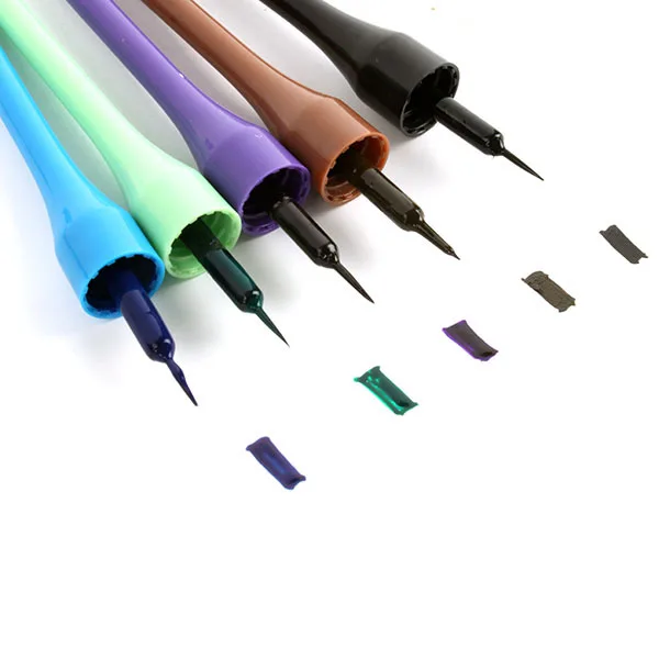 Colorful Cosmetic Waterproof Liquid Eyeliner Eye Liner Pencil Pen Makeup