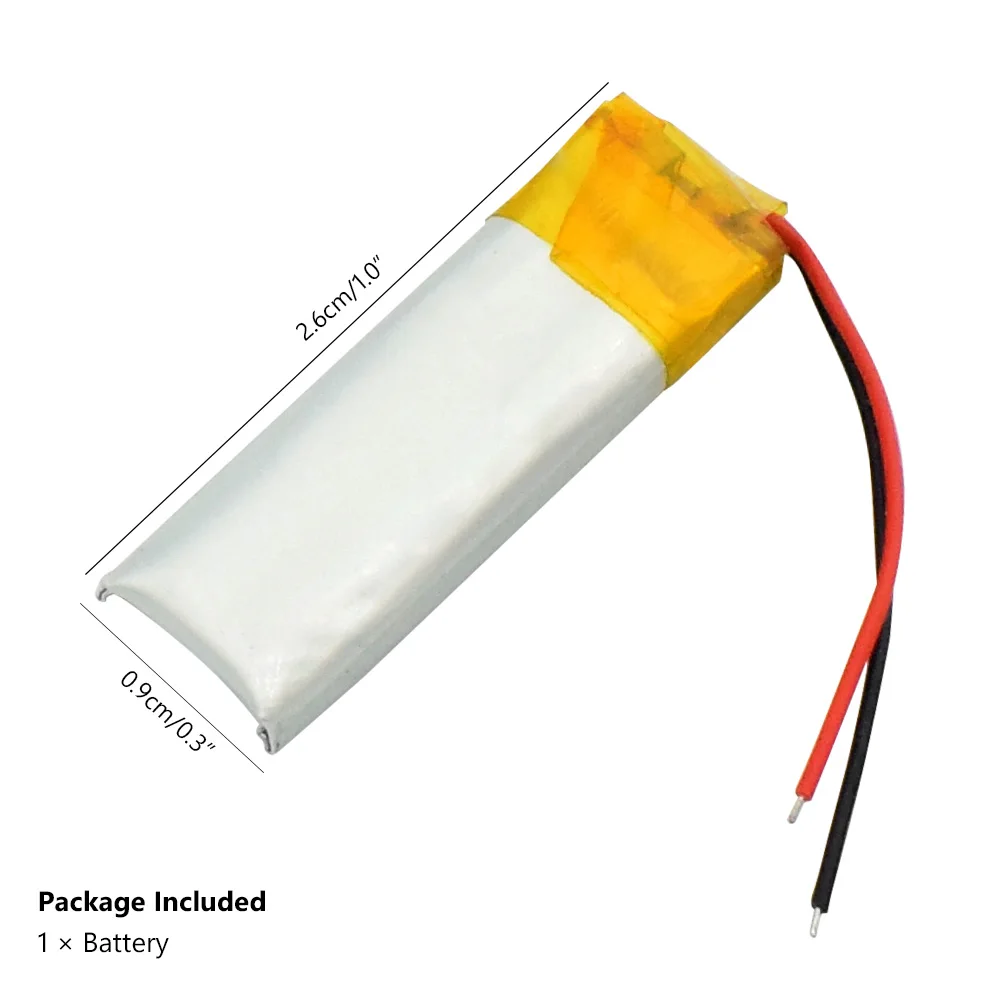 Портативная литиевая батарея 3,7 V 90mAh Li-Po 350926 перезаряжаемые батареи для MP3 MP4 Bluetooth гарнитуры gps pos машины