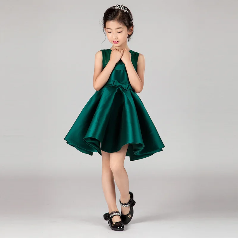 emerald green gown for kids