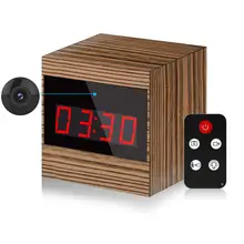 

1080P High Quality Night Vision Remote Control Camera& Alarm clock shape