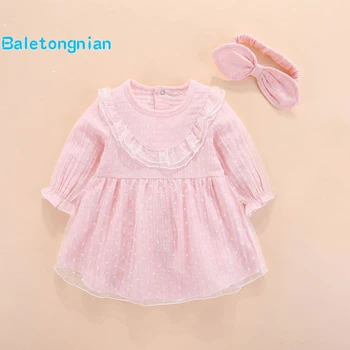 

New Born Naby Girl Clothes Dresses Little Girls Clothing Sets 0 3 6 12 Months Newborn Kids Autumn Winter Baby Clothings Set