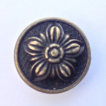 

New 10pcs Antique Cabinet Drawer Knobs Wardrobe Closet Handle Bronze Furniture Hardware Jewellery Box Pull Cabinet Cupboard Knob
