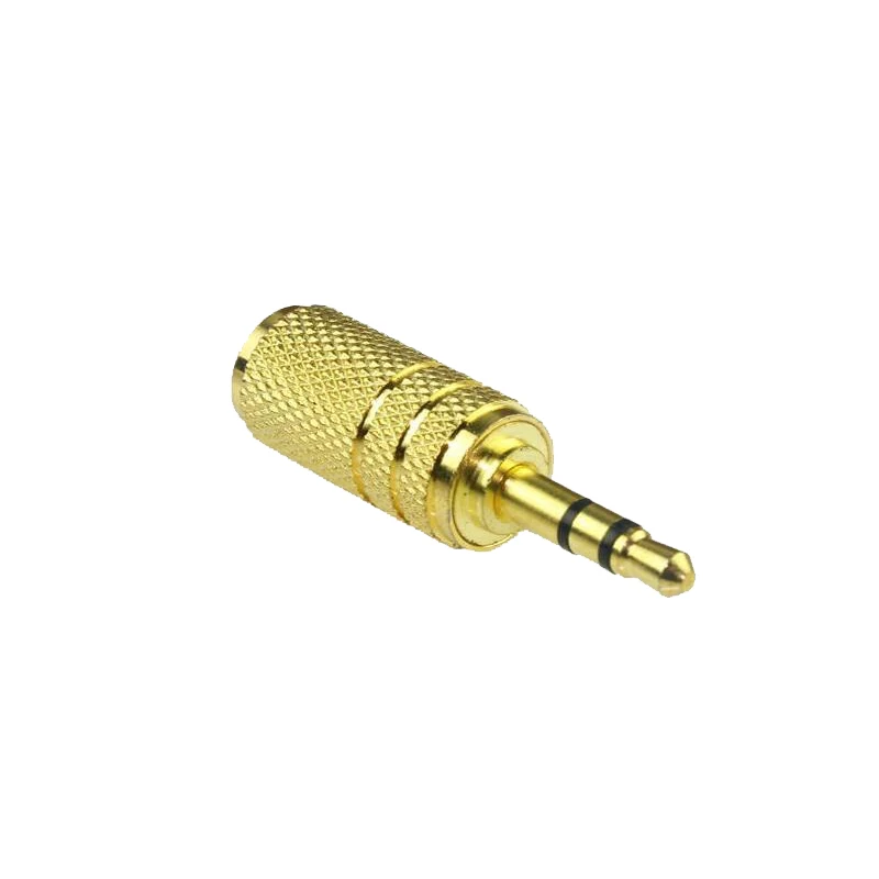 2 шт. 5 мм гнездо на 3 Мужской Аудио адаптер разъем металлический T235|female adapter|3.5 mm