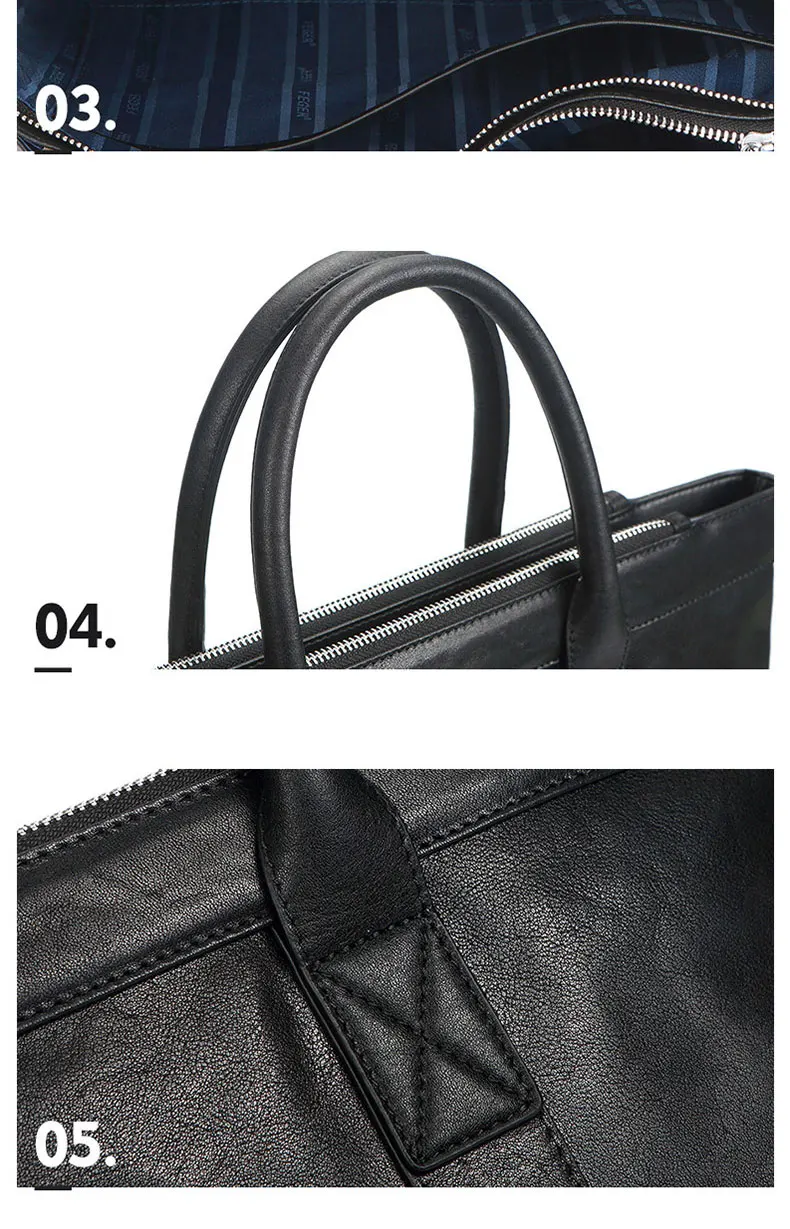 Мужская сумка-тоут из натуральной кожи, мужская сумка, брендовая деловая ручная сумка, повседневная мужская сумка на плечо, портфель для ноутбука, мужские сумки, сумки F