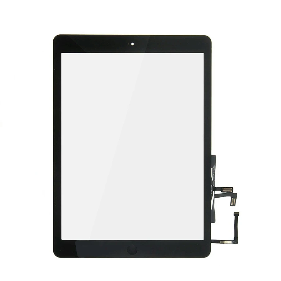 AIKUYI для Pad Air 1 го поколения сенсорный экран дигитайзер Стекло Замена Моделя A1474 A1475