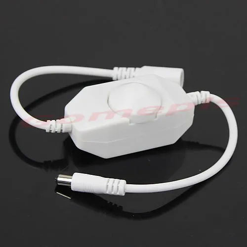 

12V Manual Dimmer Brightness To DC Adapters For LED Floor Table Lamp Light Strip In Line 96W MY18_35
