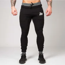 Мужские брюки для бега Спортивная одежда для мужчин джоггеры Pantalon Homme тренажерный зал профессиональный бодибилдинг Sweatpant эластичный мешковатый спортивный костюм