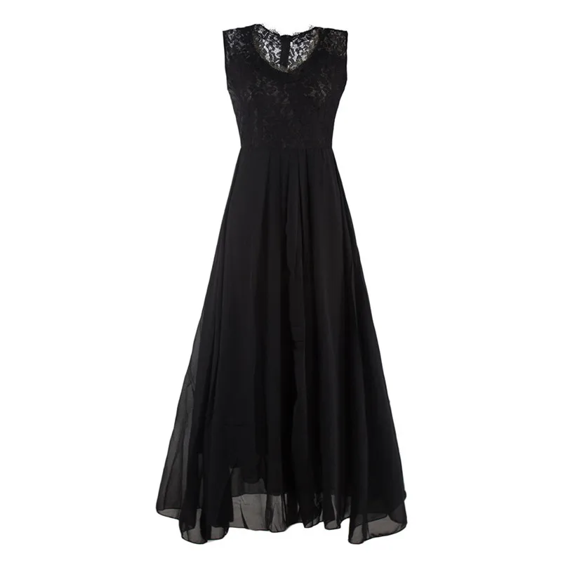 Fashion summer dress 2018 casual dress Women Chiffon Long Maxi Dress Bridesmaid Evening Party Ball Formal Gown vestido Y26#N (3)