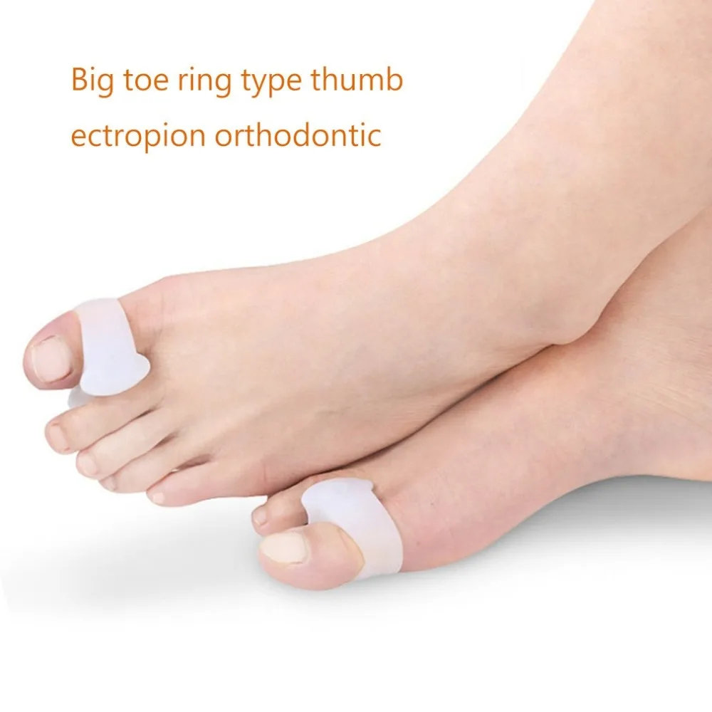 8PCS/SET Hallux Valgus Corrector Alignment Toe Separator Metatarsal Splint Orthotics Pain Relief Foot Care Tool 2018 Selling