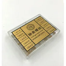 Миниатюрный ассортимент для часов и часов, золотой винт для часов