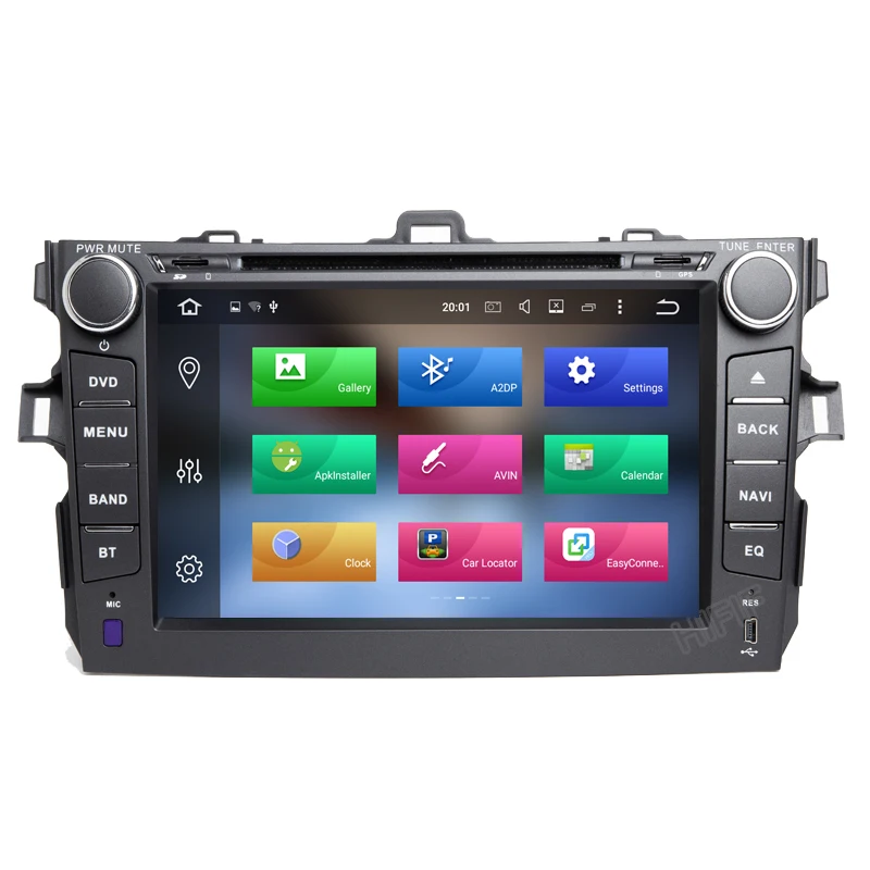 Cheap IPS Octa Core IPS 4G RAM Android 8.0 Car DVD Player for Toyota Corolla 2007 2008 2009 2010 2011 Car Radio With 32G ROM Bluetooth 2