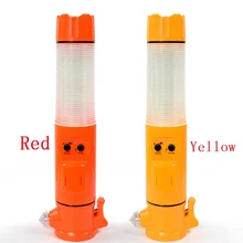 5 в 1 многофункциональный безопасности Сломанный Молоток для окон жезл регулировщика с световой сигнал, запасное освещение Спасательный Инструмент