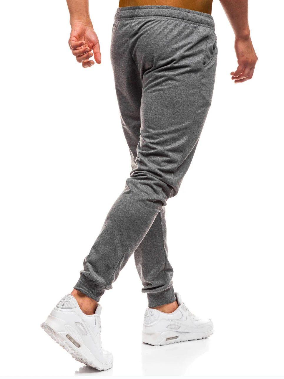 JACKEYWU Брендовые мужские брюки модные повседневные спортивные брюки для бега облегающие брюки с эластичным поясом в стиле хип-хоп Уличная одежда для мужчин