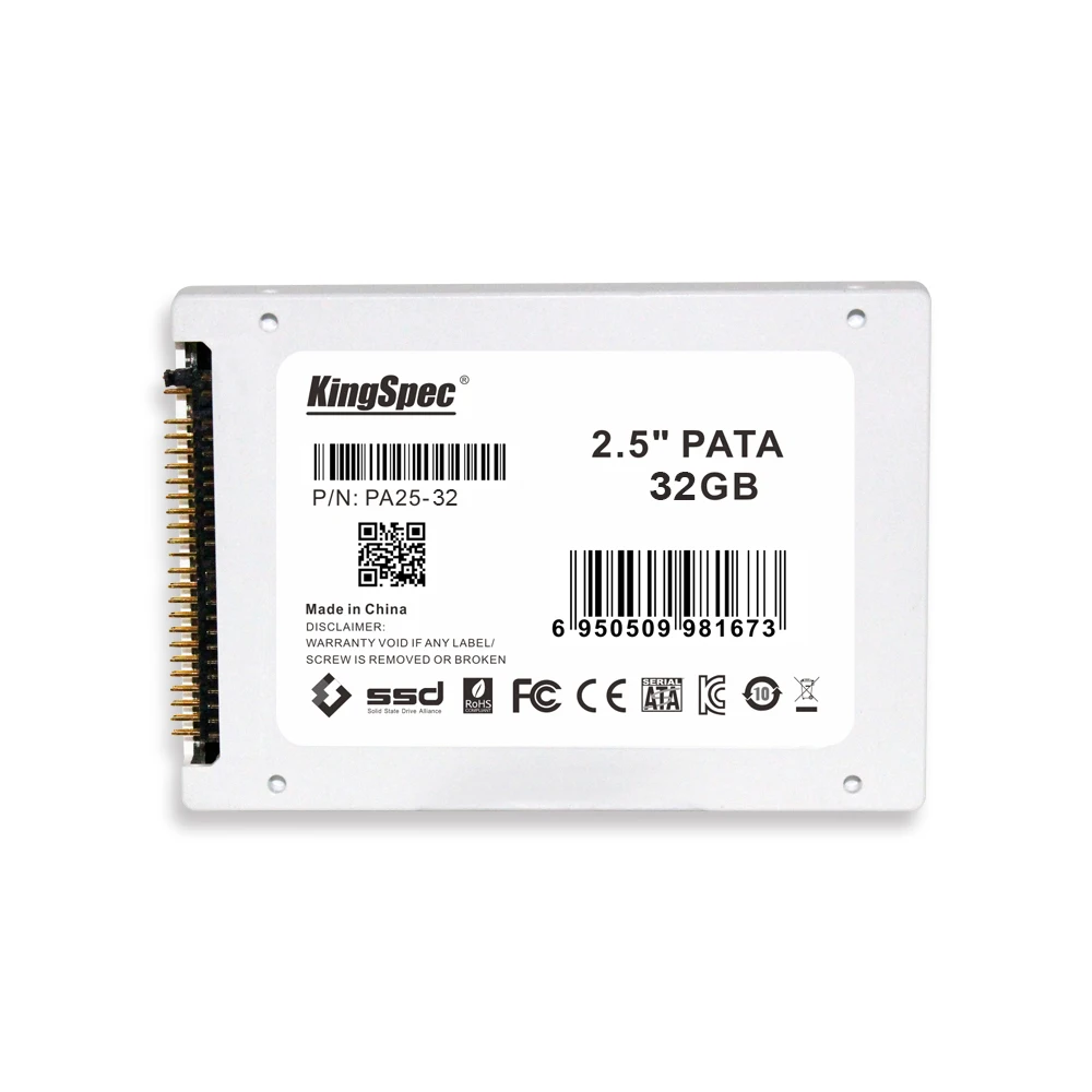 Kingspec 2," 44PIN PATA IDE SSD 8 ГБ 16 ГБ 32 ГБ 64 ГБ 128 ГБ твердотельный диск флэш-накопитель компьютер SSD жесткий диск ноутбуки