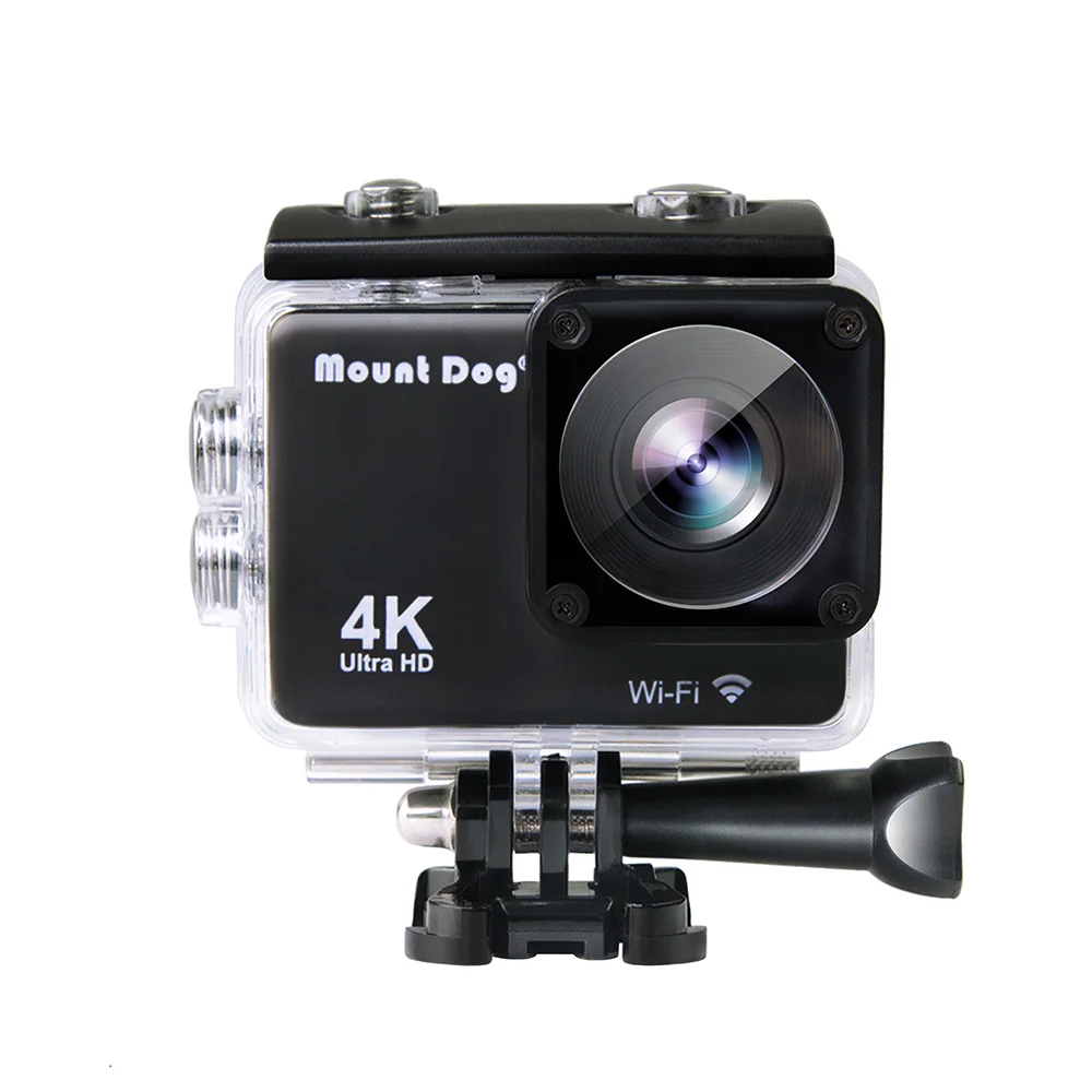 Экшн камера go pro селфи аксессуары Ultra HD 4K DVR DV водонепроницаемый и чехол WiFi Пульт