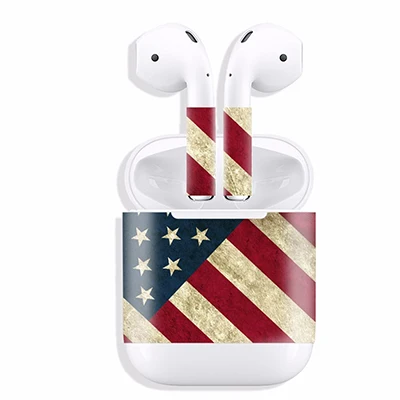 Выпуск защитный виниловый EKIND стикер наушники для Apple AirPods шкуры съемный клей декоративная пленка на голову