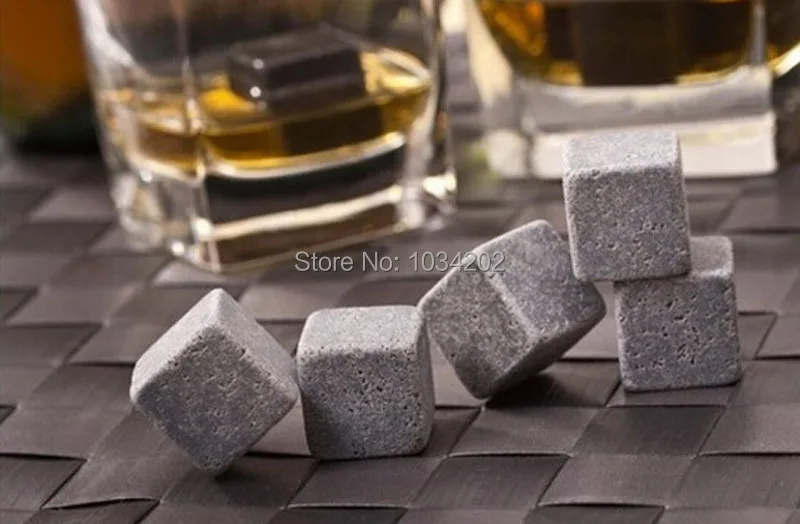 900 шт. высококачественные натуральные камни-охладители виски рок Soapstone кубик льда с бархатной сумкой для хранения