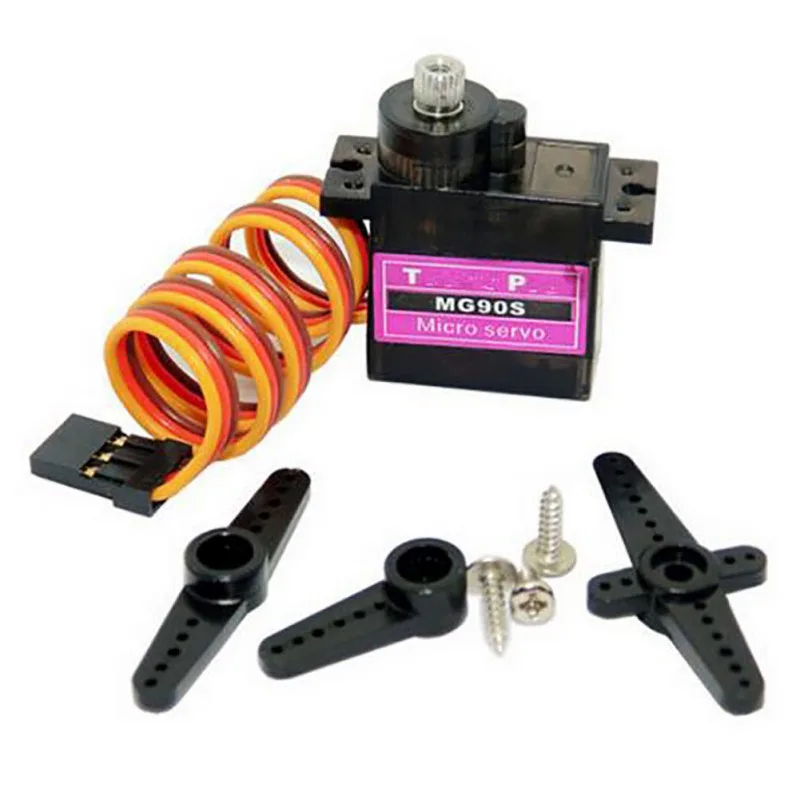 

Mg90 90s 9g In Stock 10pcs Mg90s Metal Gear Digital 9g Servo For Rc Helicopter Plane Boat Car