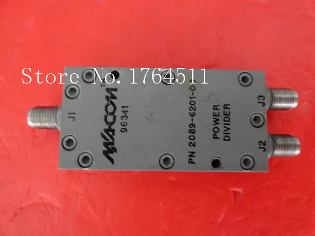 

[BELLA] A two M/A-COM RF power divider 2089-6210-00 7-18GHz SMA